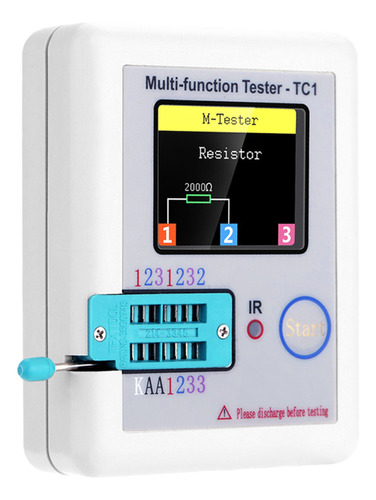 Probador De Transistores Multifunción Tft Calibración Automá