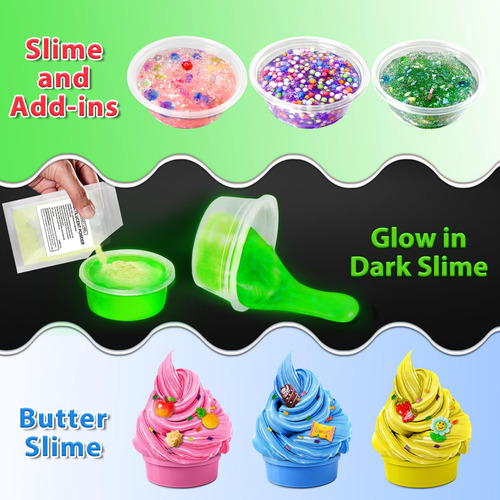 Kit De Limo Yopinsand, 25 Tazas, Bricolaje, Para Niñas, Con