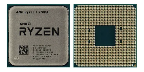 Procesador Ryzen 7 5700x Am4 8 Nucleos Sin Fan Turbo 4.6ghz Procesador Ryzen 7 5700x Am4 8 Nucleos Sin Fan Turbo 4.6ghz