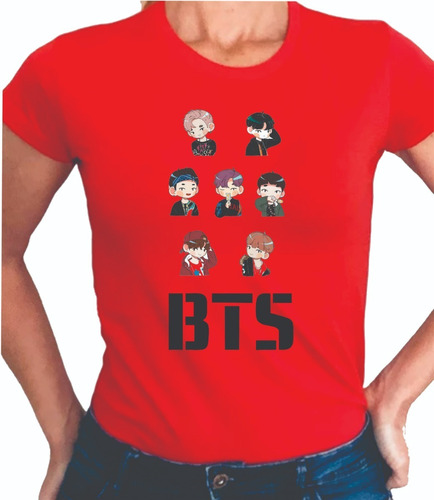 Camisetas Grupo Bts By Corea 3