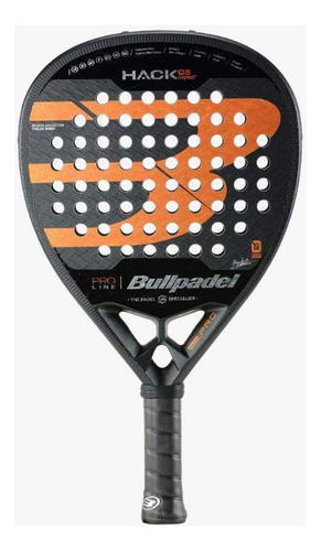 Bullpadel Hack 03 Comfort 2024 Raqueta Padel Negra Negro
