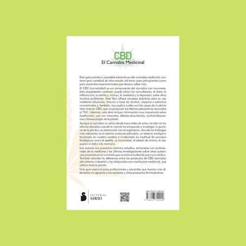 Cbd El Cannabis Medicinal Leonard Leinow Nuevo