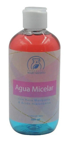 Agua Micelar Con Ácido Hialurónico & Rosa Mosqueta (250 Ml)