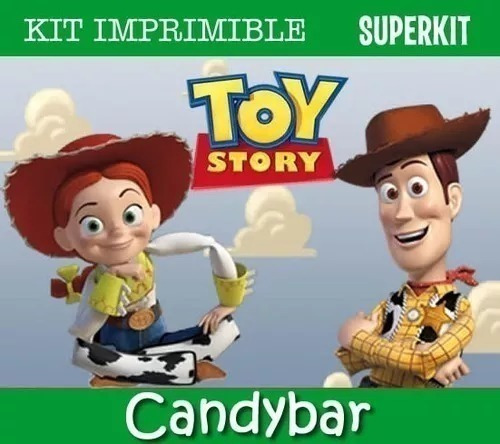 Kit Imprimible Toy Story Nenes Nenas   Fiesta Invitaciones