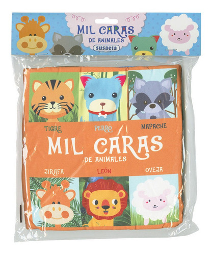 Mil Caras De Animales, De Ediciones, Susaeta., Vol. 1. Editorial Susaeta, Tapa Blanda En Español