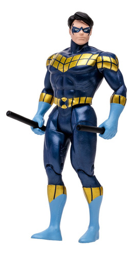 Figura Nightwing Gold Super Powers 12 Cm Mcfarlane Dgl Games