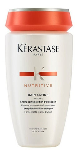 Imagen 1 de 1 de Shampoo Kerastase Nutritive Satin 1 Cabello Normal 250ml