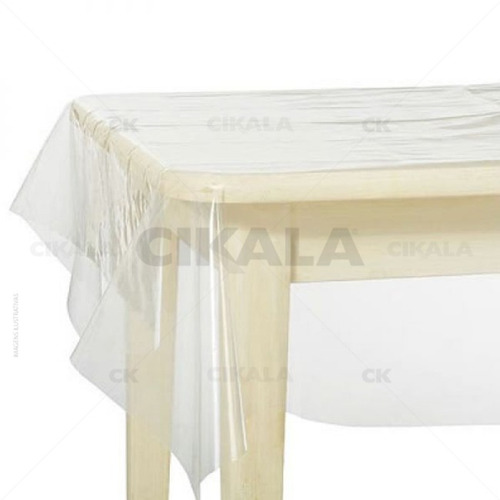 Plastico Pvc Transparente Impermeável 0,10 Mm - 1,40x10 Mt
