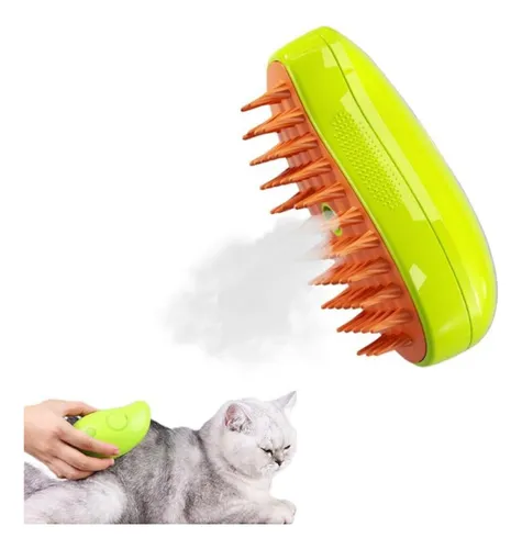 comprar Escova A Vapor 3 Em 1 Para Gatos-escova Vaporizada Gatos