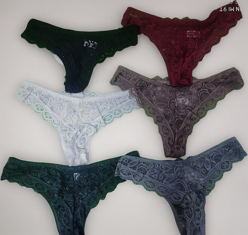 3 Pz De Pantys Para Dama Lenceria De Encaje Colores Surtido