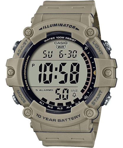 Reloj Casio Ae-1500wh-5avcf   Ae-1500wh-5avcf Batería De 10