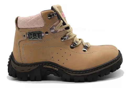 Bota Coturno Feminina Caterpillar Original Cano Curto 2113 - Escorrega o  Preço