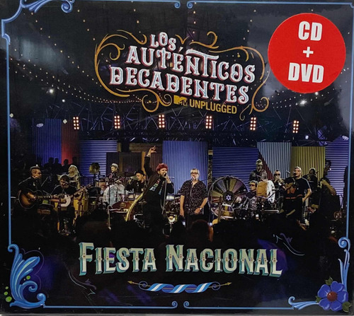 Cd+dvd Los Auténticos Decadentes, Mtv Unplugged. Nuevo!!