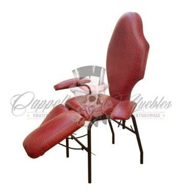 Imagen 7 de 7 de Sillón Tattoo Articulado Doble Apoya Pie Original Cappelli