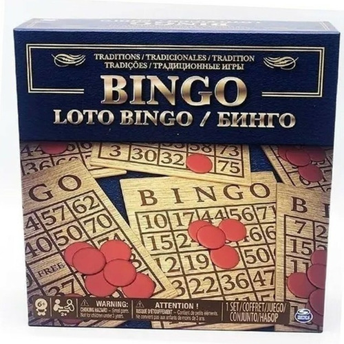 Bingo Juego Familia En Caja 98375b Spin Master Edu Full
