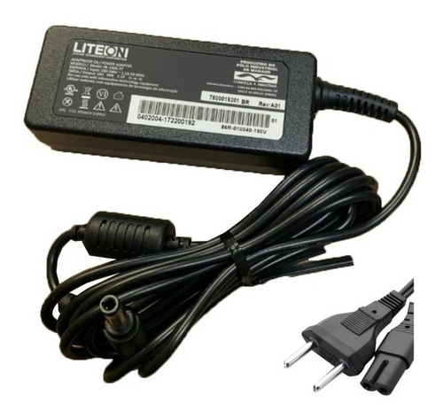 Carregador Original Notebook Positivo Master N1140 19v 2,1a