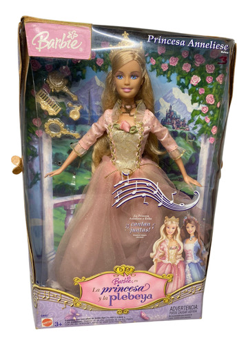 Barbie La Princesa Y La Plebeya Anneliese Canta En Español (Usado)