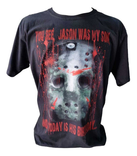 Camiseta Jason Voorhees -tamanho - Egg