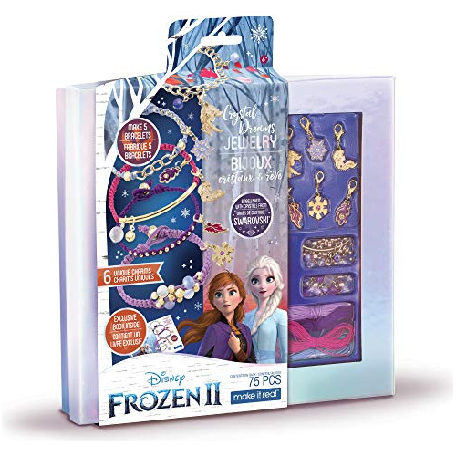 Disney Frozen 2 Crystal Dreams Jewelry Kit De Fabricaci...