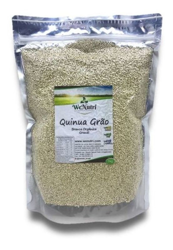 Quinua Branca Em Grãos Peruana 500g Wenutri