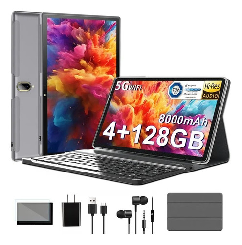 Tablet 10.1'' Pad Hd Android 4+128 Gb Memoria Dual Sim Wifi