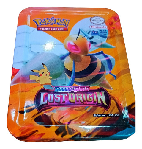 Cartas Pokémon Lost Origin En Lata 40 Cartas