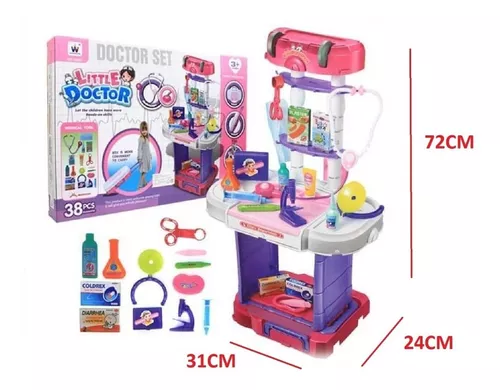 Maletín de médico CB Toys, Maletin medico juguete, Maletín de médicos para  niños, Set médicos infantil, Maletín emergencias juguete, Juego medico para  niños, Juguetes de médicos, Kit medico infantil,Juguetes para niños 