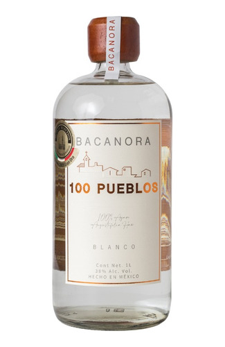  Bacanora 100 Pueblos 1 lt.