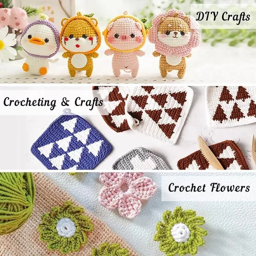 Kit De Crochet For Principiantes Y Adultos Kits De Crochet