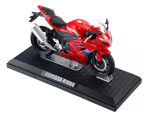 Motocicletas Metálicas En Miniatura Suzuki Gsx R1000 L7 Can