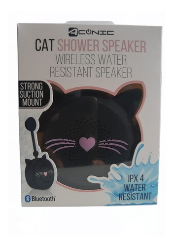 Parlante Bluetooth Impermeable Speaker Diseño Gato