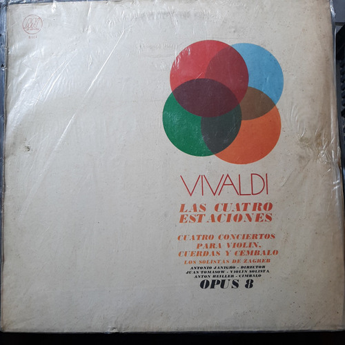 Vinilo Los Solistas De Zagreb Vivaldi Cuatro Estaciones Cl2