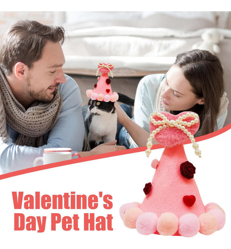 Sombrero Para Perro Del Día De San Valentín Sombrero De Amor