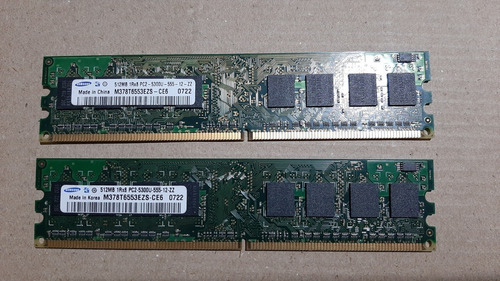 Memoria Samsung 512mb Pc2-5300u-555-12-zz