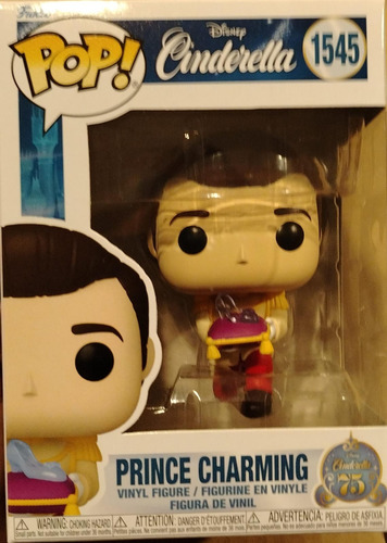 Funko Pop! Disney Cinderella #1545: Prince Charming Cenicien (Usado)