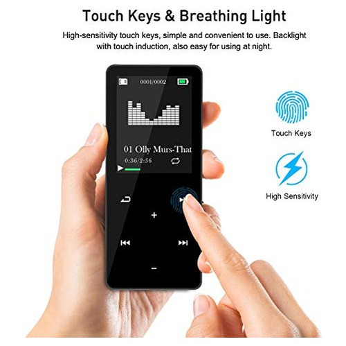 Reproductor De Mp3 Con Bluetooth 40gb Reproductor De Música