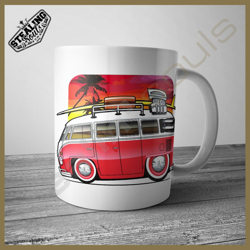 Taza Fierrera - Volkswagen #0024 | Gti / Kombi / Beetle / Vw