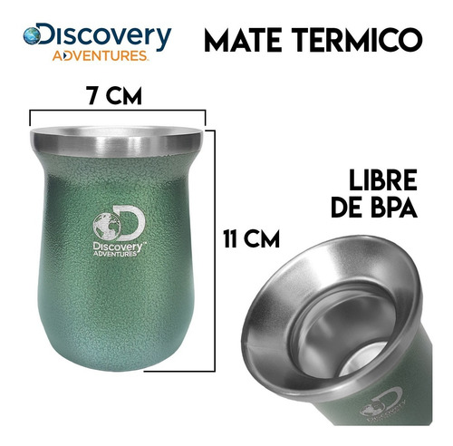 Mate Térmico Clásico Discovery 236 Ml