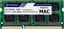 Comprar Memoria Ram Timetec 4gb Para Apple Ddr3l 1600mhz