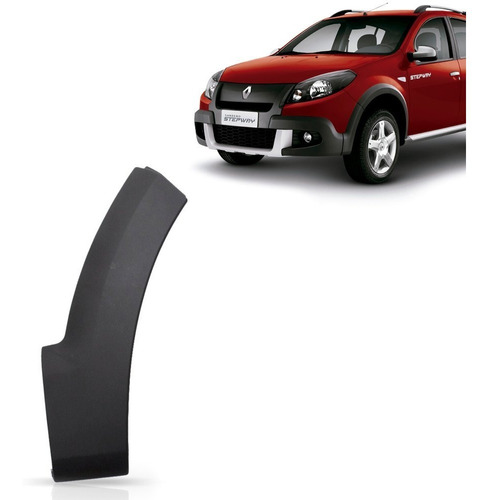 Alargador Moldura Parachoque Sandero Stepway 2012 2013 Le.