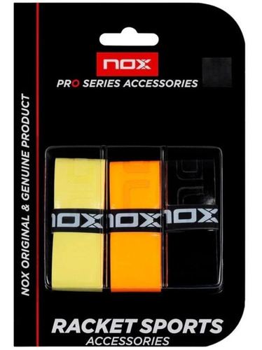 Overgrip Nox Pro 3 Unidades De Colores