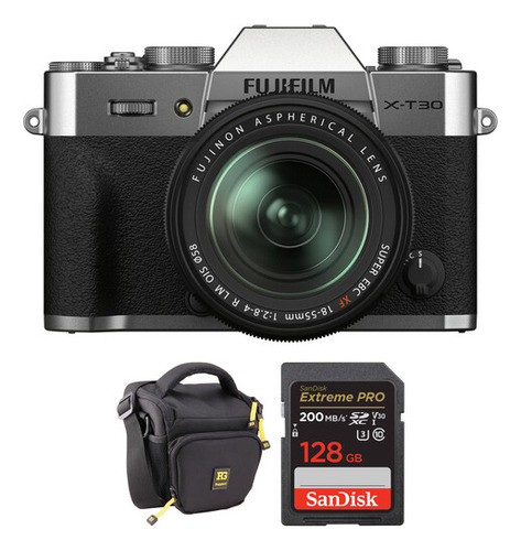 Cámara Fujifilm X-t30 Ii Mirrorless Con Lente 18-55mm Kit A