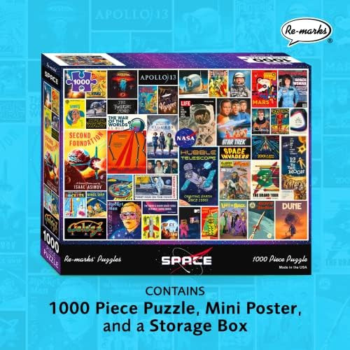 Re-marks Space Collage Puzzle, Rompecabezas De 1000 Piezas P