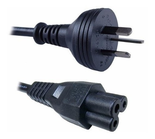 Cable Interlock Tipo Trébol Cargador Notebook - Belgrano