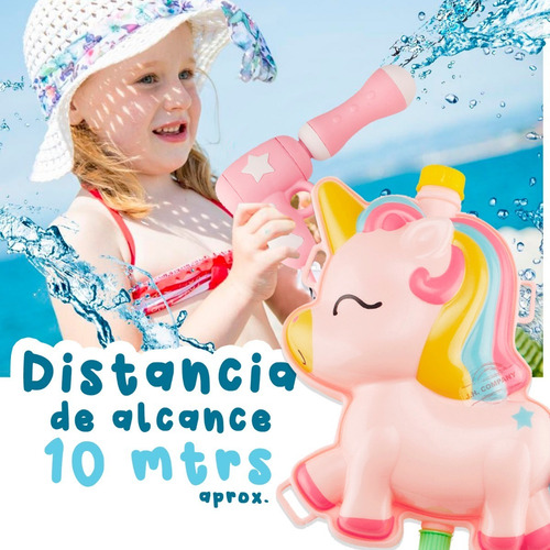 Pistola De Agua Mochila Tanque Juguete Diversion Agua Ysj