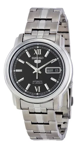 Rel gio Masculino Seiko 5 Snkk81k1 Autom tico Cor da correia