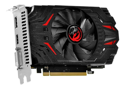 Imagem 1 de 3 de Placa Video Radeon Rx550 4gb Ddr5 Pcyes Nova Lacrada