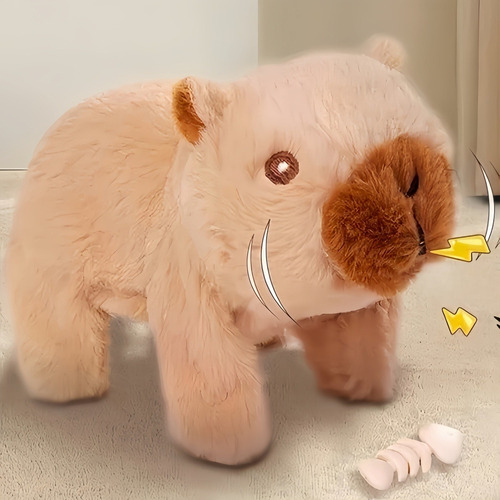 Peluche De Carpincho Eléctrico, Puede Caminar