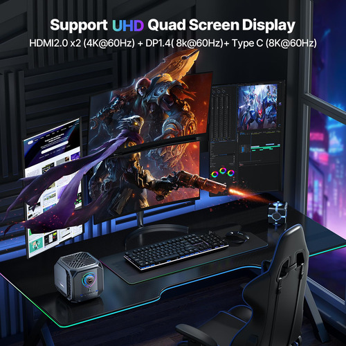 Pc De Juegos Acemagic Tank03 I7 12700h 32gb 1tb Rtx 3060