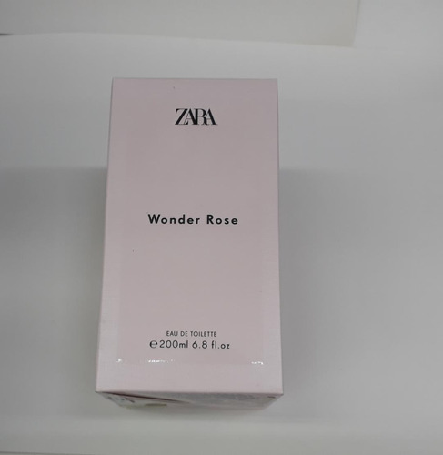 Perfume Zara Wonder Rose X 200 Ml Volumen De La Unidad 180 Ml